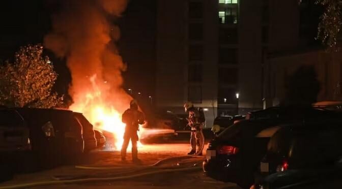 Arson Attack Against a Vehicle Owned by Environment-Destroyer Züblin in Berlin, Germany