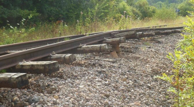 Saint-Amand-sur-Ornain (Meuse) France : Railroad sabotage – TRAIN TO NOWHERE