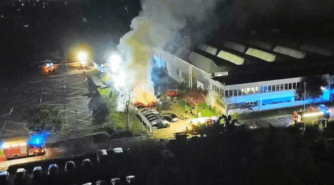 Holzgerlingen (Germany): Tesla continues to burn