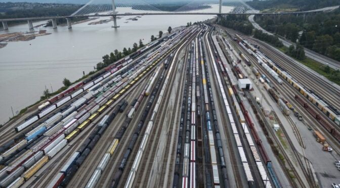 West Coast Rail Sabotage (Canada)